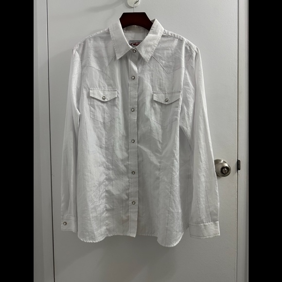 Roper Tops - Roper Cowgirl Western Pearl Snap shirt XL